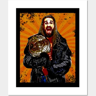 Seth Rollins // Retro Comics Style Posters and Art